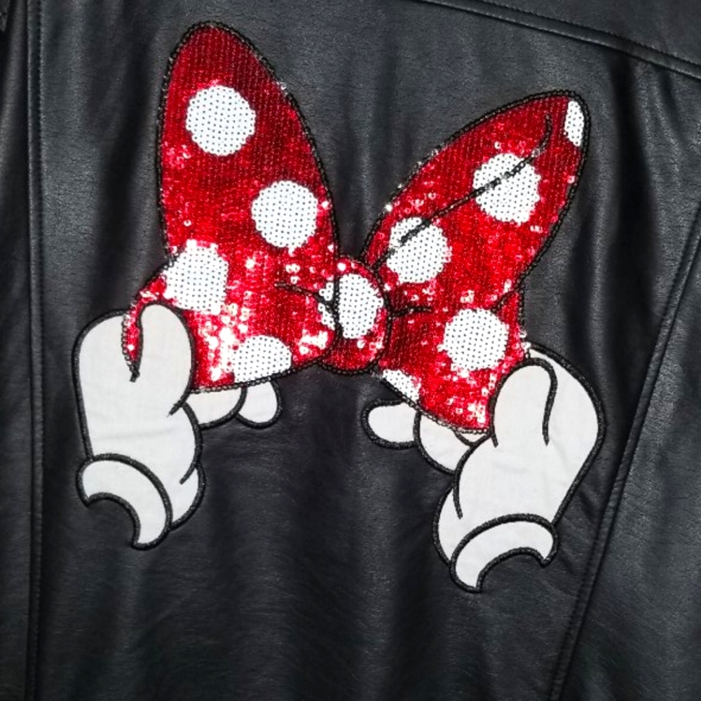 Disney "Leather" Look Jacket NWT